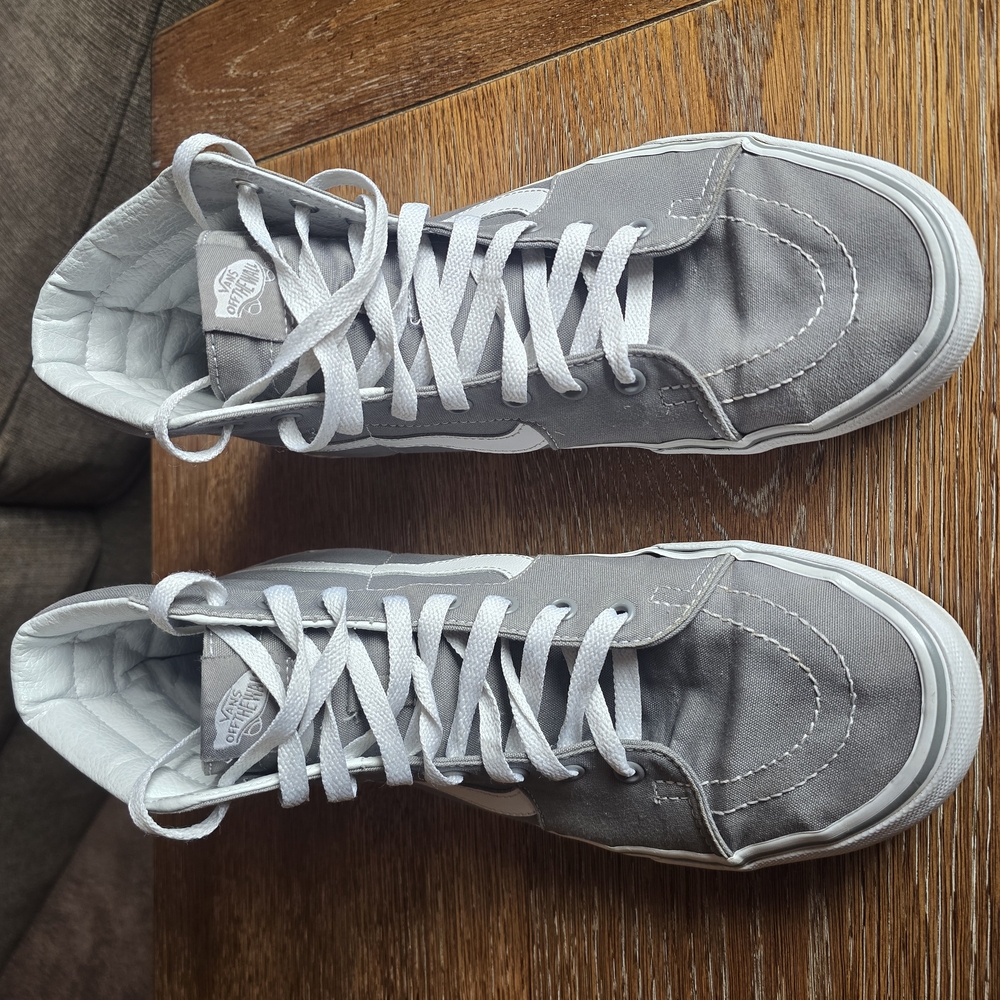 Vans Gray High-Top Men's Shoes